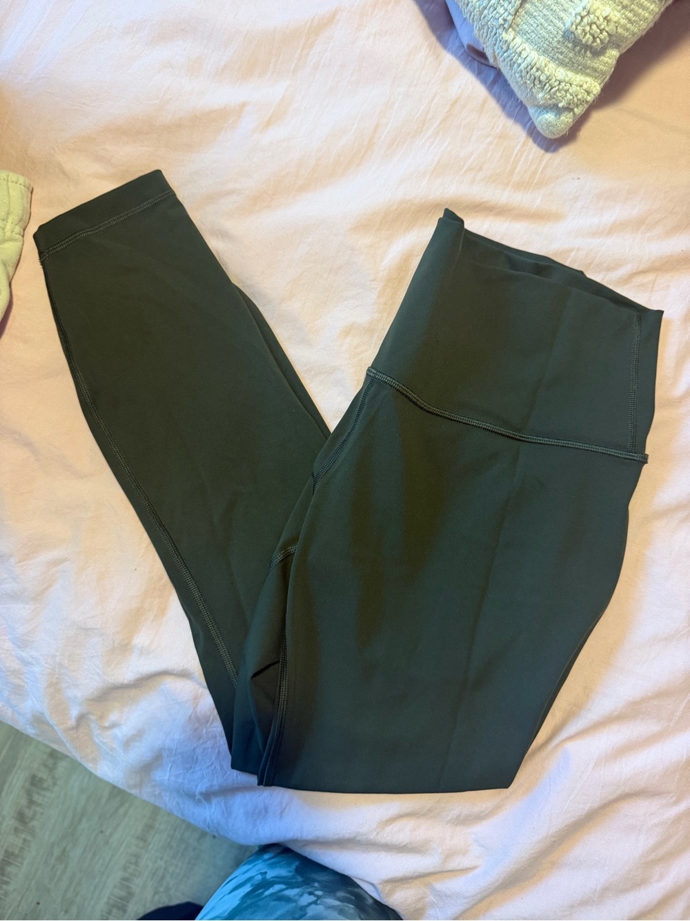 lululemon athletica Dark Green High-Rise Leggings